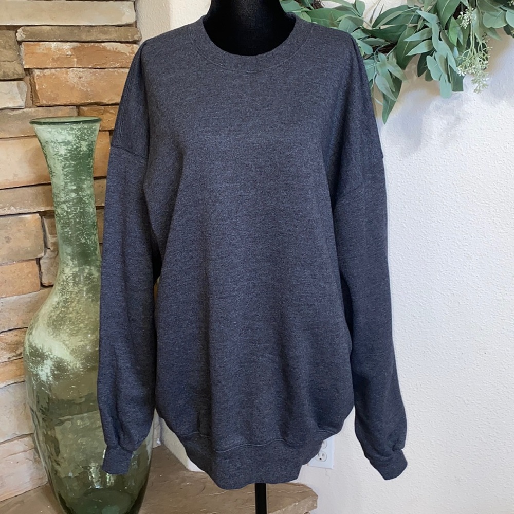 Soffe- Dark Gray Long Sleeve Sweater XXl womens or mens